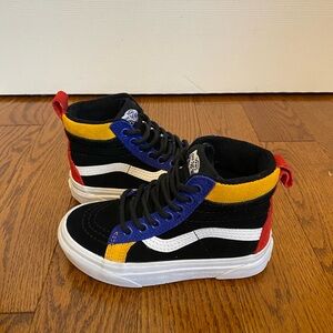 Vans KIDS Sk8-Hi 46 MTE DX Black Surf The Web Shoe Hi Top Size Kids 11 Unisex